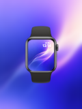 黑色 Apple Watch 样机