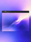 Chrome 深色浏览器样机